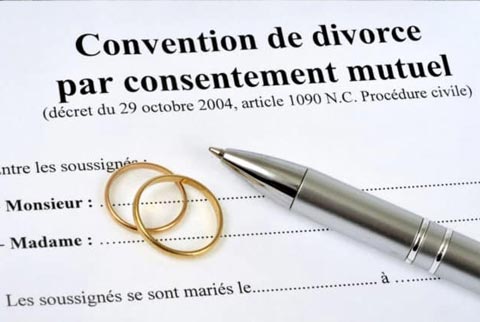 Divorce par consentement mutuel